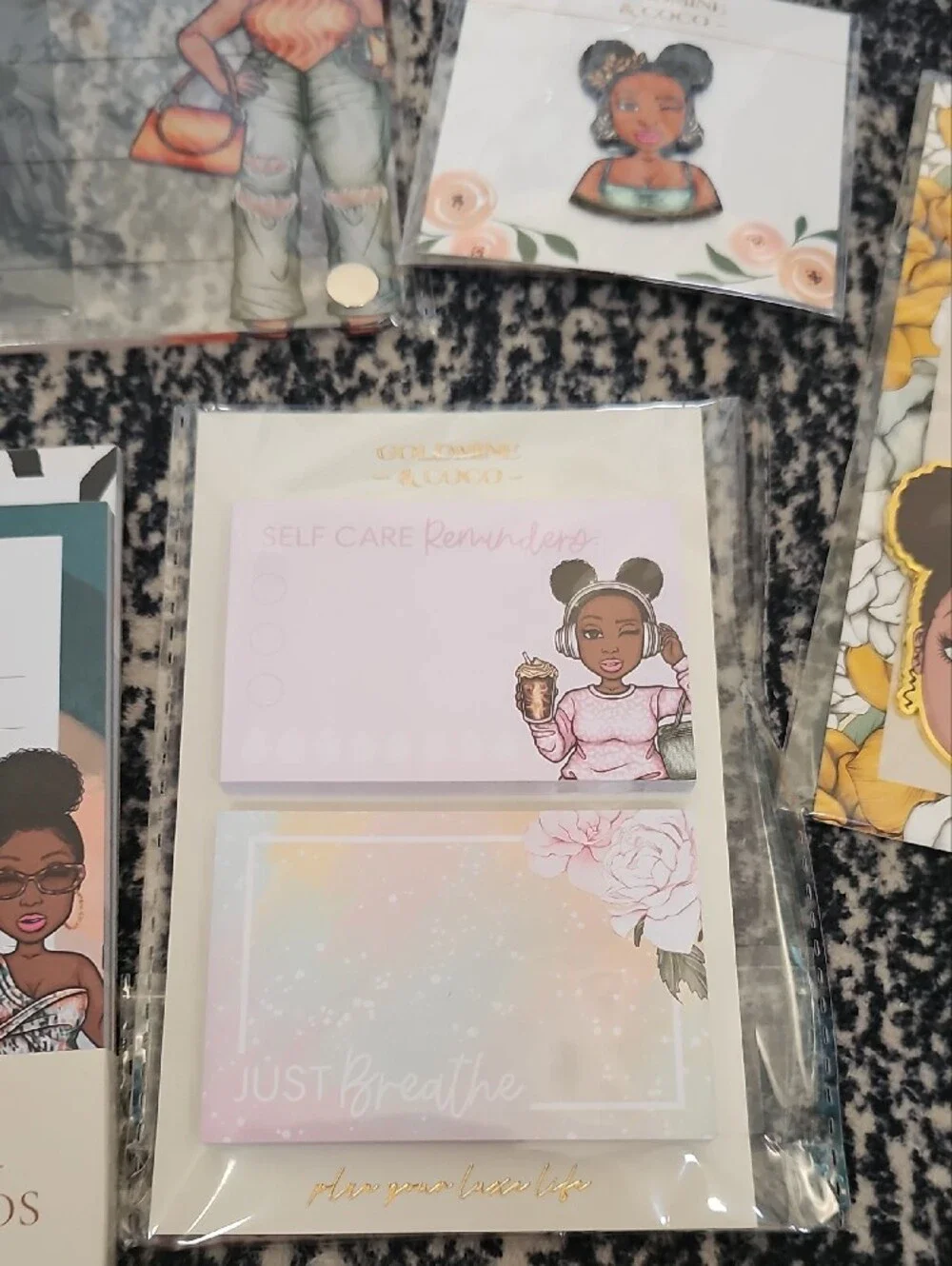 NWT Home Office Planner Set — Peyton Goldmine & Coco